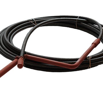 Трос сантехнический Спрут (14мм x 15м) с насадкой (несъёмный бур)